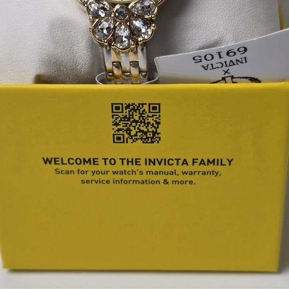 NEW Invicta Wildflower Women's Watch - 30mm, Silver, Rose Gold (69105) #0500 - Picture 4 of 5